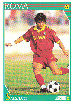 Fausto Salsano AS Roma Score 92 Seria A #224